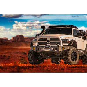 Expedition One - Expedition One RAM25/35-ULTRFB-IS/DSL-EF-PC RangeMax Ultra Front Bumper for Dodge Ram 2500/3500 2010-2018 - Textured Black Powder Coat - Image 5