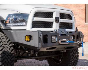 Expedition One - Expedition One RAM25/35ULTRFB-IS/DS-SF-BARE RangeMax Ultra HD Front Bumper for Dodge Ram 2500/3500 2010-2018 - Bare Steel - Image 2
