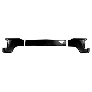 Exterior Accessories - BumperShellz - BumperShellz EK0101 Front Delete Bumper Covers for Chevy Silverado 1500 2019-2021 - Gloss Black