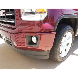 BumperShellz - BumperShellz BS0301 Front Bumper Covers and Overlays for GMC Sierra 1500 2014-2015 - Gloss Black - Image 3
