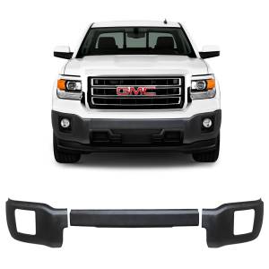 BumperShellz - BumperShellz BS0311 Front Bumper Covers and Overlays for GMC Sierra 1500 2014-2015 - Textured Black TPO - Image 2
