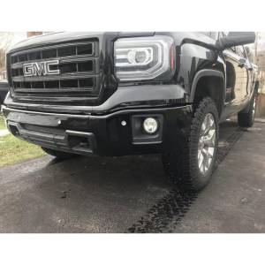 BumperShellz - BumperShellz BS0401 Front Bumper Covers and Overlays for GMC Sierra 1500 2014-2015 - Gloss Black - Image 3