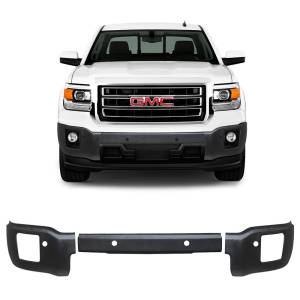 BumperShellz - BumperShellz BS0411 Front Bumper Covers and Overlays for GMC Sierra 1500 2014-2015 - Textured Black TPO - Image 2