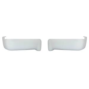 Exterior Accessories - Bumper Covers - BumperShellz - BumperShellz BF1010 Rear Delete Truck Bumper Caps for Ford F-150 2009-2014 - Gloss White