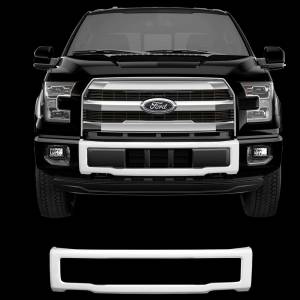 BumperShellz - BumperShellz DF0310 Front Truck Bumper Cover (Center Only) for Ford F-150 2015-2017 - Gloss White - Image 2