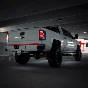 BumperShellz - BumperShellz BK1001 Rear Bumper Covers for Chevy and GMC Silverado and Sierra 1500/2500HD/3500 2014-2018 - Gloss Black - Image 3