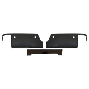 BumperShellz - BumperShellz BK3011 Rear Bumper Covers for Chevy and GMC Silverado and Sierra 1500/2500HD/3500 2014-2018 - Textured Black TPO