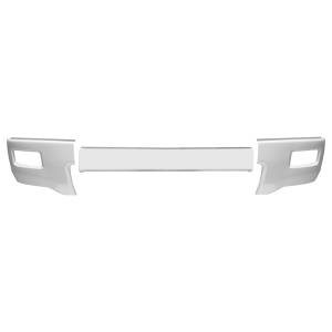 BumperShellz BK0310 Front Bumper Covers and Overlays for Chevy Silverado 1500 2014-2015 - GM Summit White