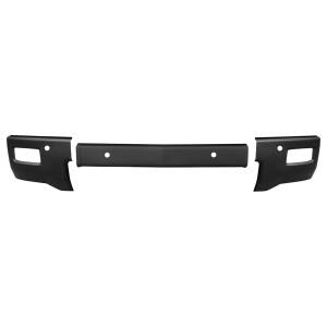 BumperShellz BK0402 Front Bumper Covers and Overlays for Chevy Silverado 1500 2014-2015 - Matte Black