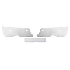 BumperShellz BR4010 Rear Bumper Covers for Dodge Ram 1500/2500/3500 2009-2018 - Gloss White
