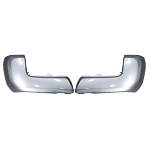 BumperShellz DT30SS Rear Delete Bumper Covers for Toyota Tacoma 2016-2023 - Silver Sky Metallic