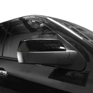 Shellz MBK01 Mirror Covers for Chevy Silverado 1500 2014-2018 - Gloss Black