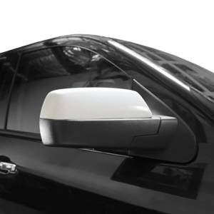 Shellz - Shellz MBK10 Mirror Covers for Chevy Silverado 1500 2014-2018 - GM Summit White