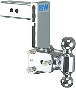 B&W - B&W TS20040C Tow and Stow Hitch for 2.5" Receiver - Chrome