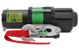 VooDoo Offroad - VooDoo Offroad P000025 Summoner 4,500lb UTV Winch with 50' Synthetic Rope - Image 1