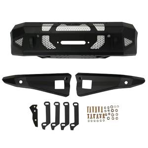 DV8 Offroad - Front Winch Bumpers - DV8 Offroad - DV8 Offroad FBFF1-10 MTO Series Front Winch Bumper for Ford F-150 2021-2023