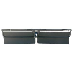 Towtector - Towtector 29627-T3ALEO Tier 3 96" x 26" Aluminum Extreme Duty Dual Brush Strip with 2.5" Hitch and Exhaust Outlet - Image 1