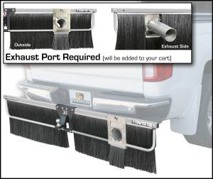 Towtector - Towtector 29616-T3AL Tier 3 96" x 16" Aluminum Extreme Duty Dual Brush Strip with 2" Hitch - Image 3