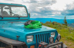 VooDoo Offroad - VooDoo Offroad 1300001A 7/8" x 20' Truck/Jeep Kinetic Recovery Rope Green with rope bag - Image 7
