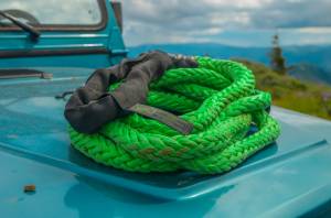 VooDoo Offroad - VooDoo Offroad 1300001A 7/8" x 20' Truck/Jeep Kinetic Recovery Rope Green with rope bag - Image 10