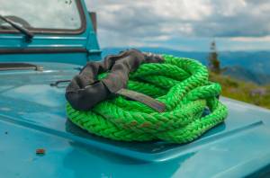 VooDoo Offroad - VooDoo Offroad 1300001A 7/8" x 20' Truck/Jeep Kinetic Recovery Rope Green with rope bag - Image 11