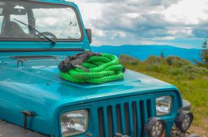 VooDoo Offroad - VooDoo Offroad 1300001A 7/8" x 20' Truck/Jeep Kinetic Recovery Rope Green with rope bag - Image 16