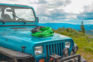 VooDoo Offroad - VooDoo Offroad 1300001A 7/8" x 20' Truck/Jeep Kinetic Recovery Rope Green with rope bag - Image 17