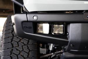 DV8 Offroad - DV8 Offroad LBBR-05 Factory Bumper Fog Pocket Light Mounts for Ford Bronco 2021-2024 - Image 9
