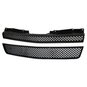 Armordillo 7147423 Mesh Grille for Chevy Tahoe 2007-2014 - Gloss Black