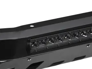 Armordillo - Armordillo 8705193 AR Series Bull Bar with LED Light Bar for Chevy Silverado and GMC Sierra 1500 2019-2022 - Matte Black - Image 3