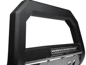Armordillo - Armordillo 8705193 AR Series Bull Bar with LED Light Bar for Chevy Silverado and GMC Sierra 1500 2019-2022 - Matte Black - Image 4