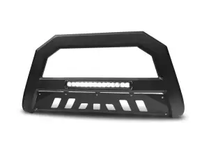 Armordillo - Armordillo 8705193 AR Series Bull Bar with LED Light Bar for Chevy Silverado and GMC Sierra 1500 2019-2022 - Matte Black - Image 5