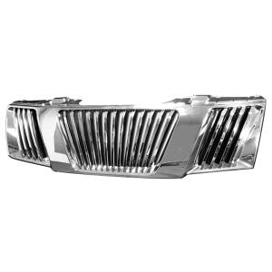 Armordillo 7149908 Vertical Grille for Nissan Frontier 2005-2008 - Chrome