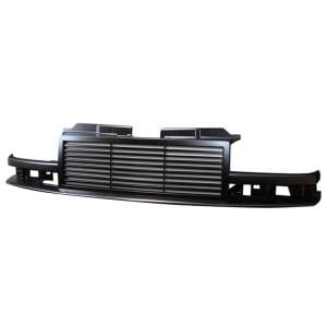 Armordillo 7147225 Horizontal Grille for Chevy S-10 1998-2004 - Gloss Black