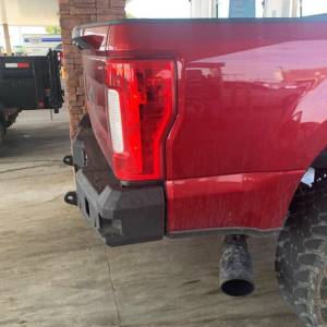 Chassis Unlimited - Chassis Unlimited CUB990141 Attitude Rear Bumper without Sensor Holes for Ford F-250/F-350 2017-2022 - Image 6