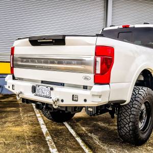 Chassis Unlimited - Chassis Unlimited CUB990141 Attitude Rear Bumper without Sensor Holes for Ford F-250/F-350 2017-2022 - Image 13