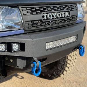 Chassis Unlimited - Chassis Unlimited CUB900491 Octane Front Bumper for Toyota Tacoma 1995-2000 - Black Powder Coat - Image 9