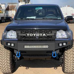 Chassis Unlimited - Chassis Unlimited CUB900491 Octane Front Bumper for Toyota Tacoma 1995-2000 - Black Powder Coat - Image 10