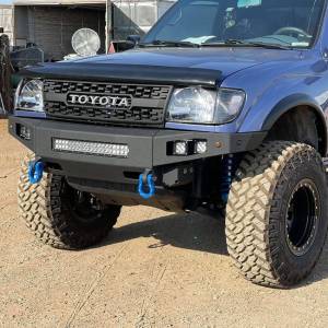 Chassis Unlimited - Chassis Unlimited CUB900491 Octane Front Bumper for Toyota Tacoma 1995-2000 - Black Powder Coat - Image 14