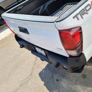 Chassis Unlimited - Chassis Unlimited CUB910231 Octane Rear Bumper without Sensor Holes for Toyota Tacoma 2016-2023 - Image 6