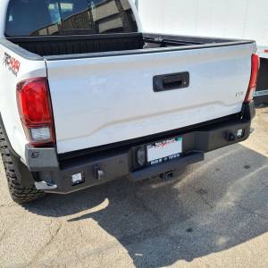 Chassis Unlimited - Chassis Unlimited CUB910232 Octane Rear Bumper with Sensor Holes for Toyota Tacoma 2016-2023 - Image 7