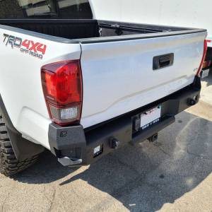 Chassis Unlimited - Chassis Unlimited CUB910232 Octane Rear Bumper with Sensor Holes for Toyota Tacoma 2016-2023 - Image 12