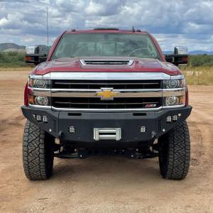 Chassis Unlimited - Chassis Unlimited CUB940381 Octane Winch Front Bumper without Sensor Holes for Chevy Silverado 2500HD/3500 2015-2019 - Image 4