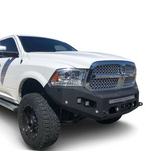 Chassis Unlimited - Chassis Unlimited CUB980032 Attitude Winch Front Bumper with Sensor Holes for Dodge Ram 1500 2013-2018 - Image 3