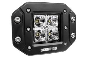 Scorpion Extreme Products - Scorpion KU09141BK Alpha Spot Beam LED Lights with Surface & Flush Mount Kit - Pair - Image 8