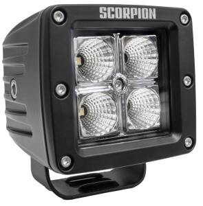 Scorpion Extreme Products - Scorpion KU09142BK Alpha Flood Beam LED Lights with Surface & Flush Mount Kit - Pair - Image 9