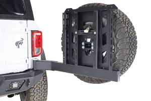 LOD Offroad - LOD Offroad BBC2100 Destroyer Rear Bumper with Tire Carrier for Ford Bronco 2021-2022 -  Bare Steel - Image 2