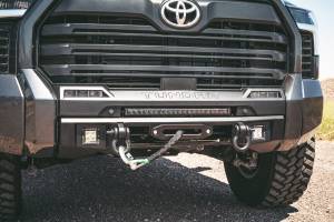 Shop Bumpers By Vehicle - Scorpion Extreme Products - Scorpion P000095 Modular Winch Mount Bumper Toyota Tundra 2022-Up *Not Hybrid*