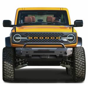 Scorpion Extreme Armor P000058 Heavy Duty Tactical Stubby Front Bumper for Ford Bronco 2021-2023