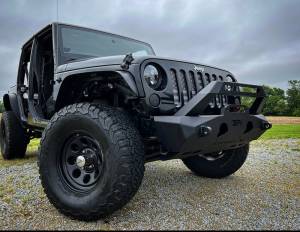Body Armor - Body Armor JP-19535 Stubby Front Bumper for Jeep - Image 10
